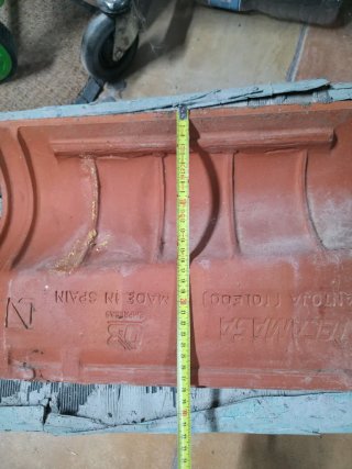 Teja mixta de cerámica TECAMASA