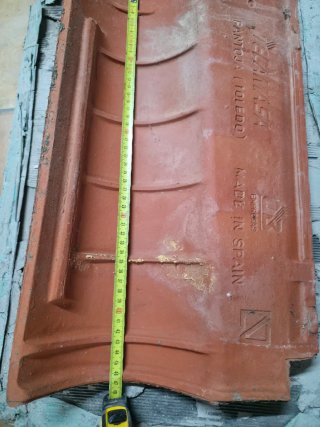 Teja mixta de cerámica TECAMASA
