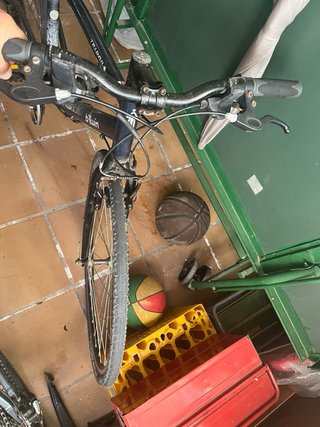 Bicicleta Triband Decathlon.