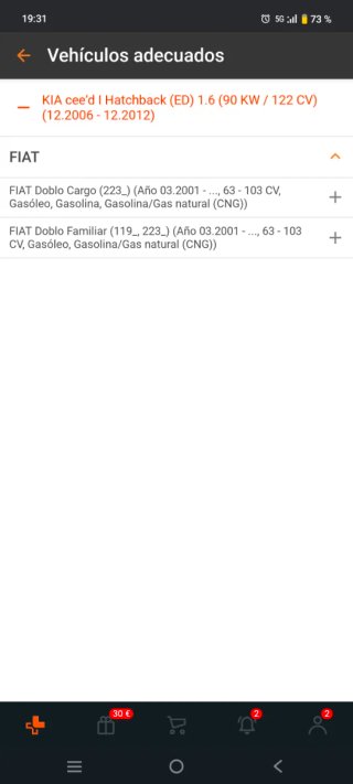 Silencioso Trasero Fiat Doblo