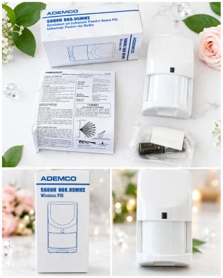 Sensor Infrarrojo Alarma Ademco 5888H 868.95MHz