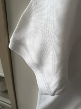 Polo Massimo Dutti Blanco Talla M.
