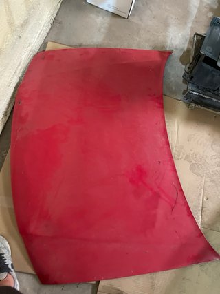 Capó Audi A3 8P Rojo