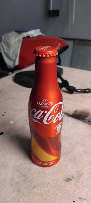 Botella Coca-Cola Euro 2016 Francia VACIA