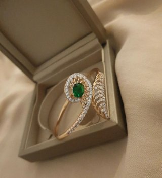 Pulsera chapada oro 18k con caja