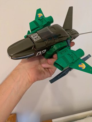GI Joe Madelman Skytron + Cobra Pongo