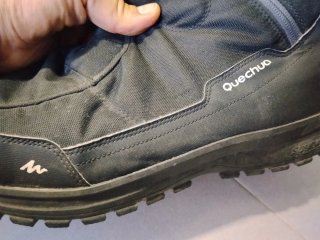 Botas de nieve Quechua negras