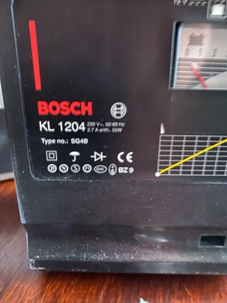 Cargador Baterías Bosch KL 1204