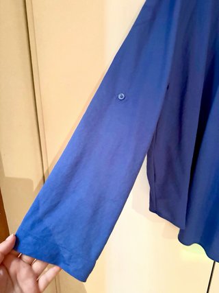 Camisa Primark Azul Manga Larga Talla XL