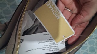 Bolso Michael Kors Beige y Marrón