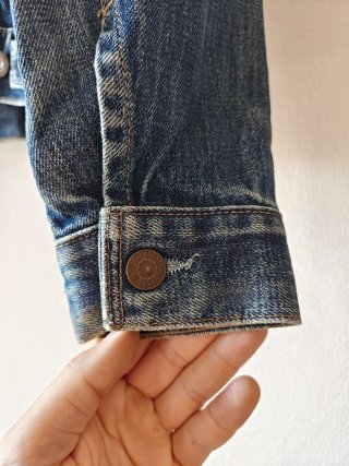 Giubbino in denim Levi's blu