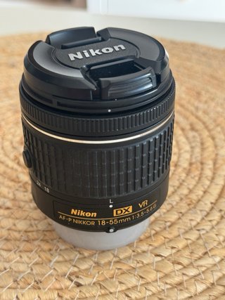 Nikon D3400 + Objetivo 18-55mm + Funda