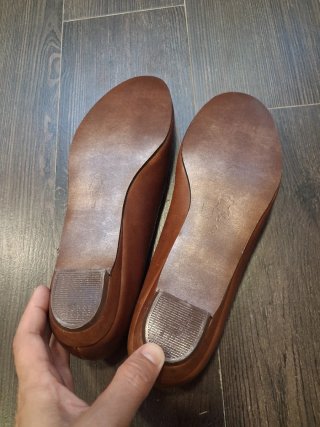 Manoletinas de piel con lazo