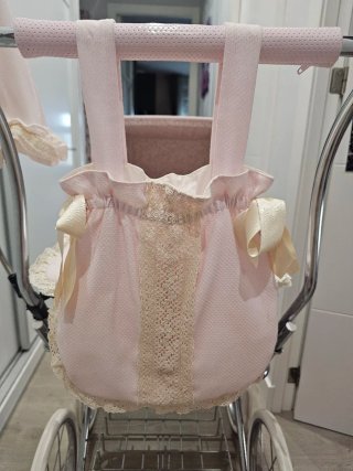 Carrito Muñeca Rosa Buen Estado
