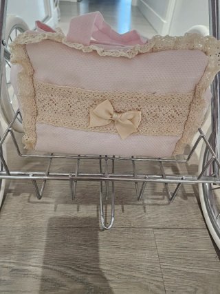 Carrito Muñeca Rosa Buen Estado
