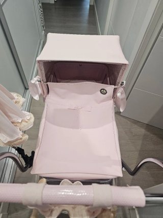Carrito Muñeca Rosa Buen Estado