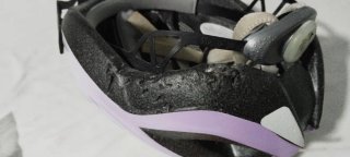 Lote ciclismo: Casco, guantes y candado