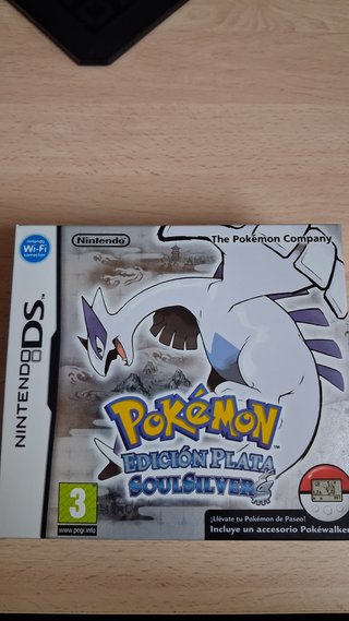 Pokémon Edición Plata Soulsilver Pack Completo