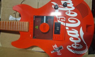 Chitarra Coca Cola Pubblicitaria Non Testata