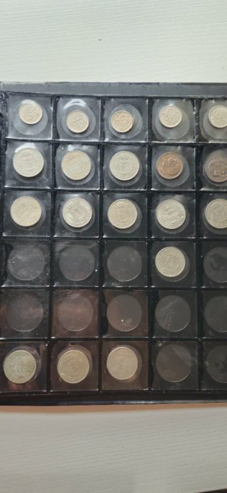 Lote monedas austria y belgica siglo XX