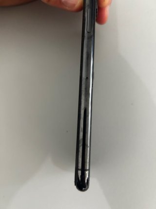 iPhone X Nero (retro danneggiato)