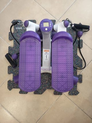 Máquina Steps Domyos con Bandas Elásticas