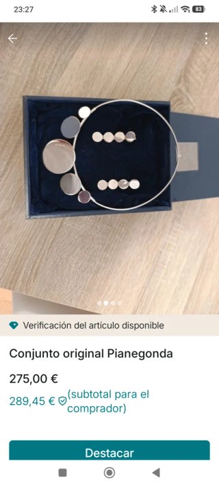 Collar y pendientes de plata