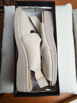 Sandalias Bio Roal Piel Beige Talla 39