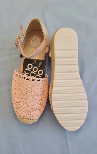Alpargatas CHK10 Niña Rosa Talla 35