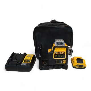 NIVEL LASER DEWALT DW089LG LUZ VERDE + CARGADOR + ESTUCHE