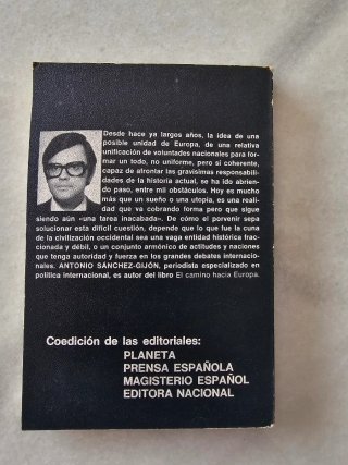Europa, una tarea inacabada, libro rtve vintage
