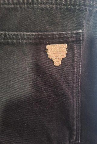 Pantalones cortos NBA Chicago Bulls negros