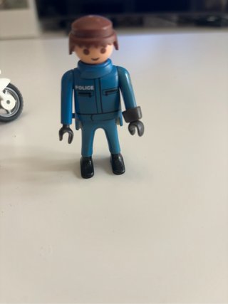 Playmobil 6923 Moto Policía con Agente