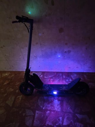 Patinete Eléctrico modificado Xiaomi pro 2 morado