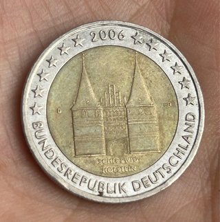 Moneta commemorativa 2€ Germania 2006