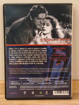 El Reinado del Terror DVD Anthony Mann