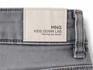 Pantalón corto vaquero Mango Kids gris | Talla 164
