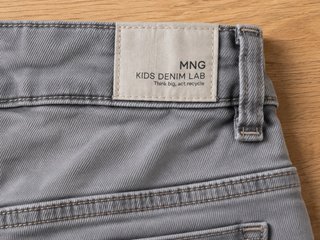Pantalón corto vaquero Mango Kids gris | Talla 164