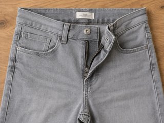 Pantalón corto vaquero Mango Kids gris | Talla 164