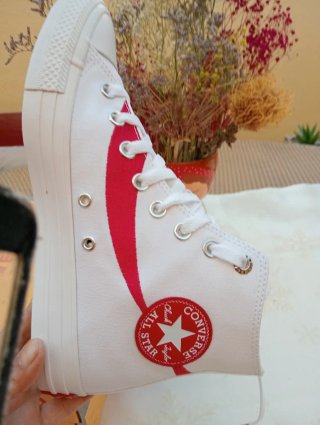 Converse CTAS Hi Blancas Talla 40 Nuevas sin estre