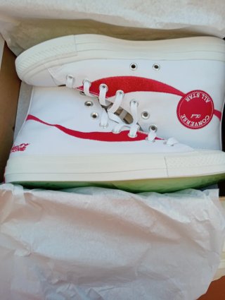 Converse CTAS Hi Blancas Talla 40 Nuevas sin estre