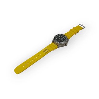 RELOJ NORTH EDGE TRITON ESFERA NEGRA / CORREA AMARILLA + CORREA NEGRA