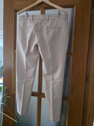 Pantalón de vestir Zara beige