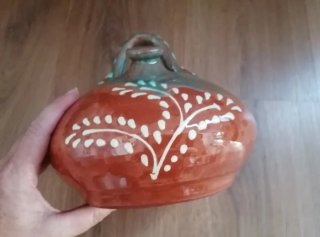 BOTIJO CERÁMICA ESMALTADA