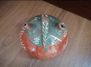BOTIJO CERÁMICA ESMALTADA