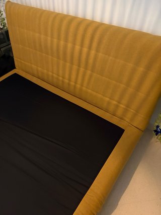 Sofá Cama Mostaza Tela