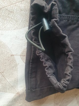 Pantalón cargo Bershka negro