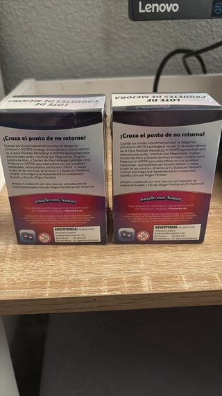 Confezione 2 Scatole Pokémon Origine Perduta