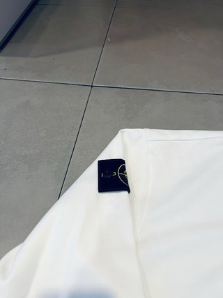 Sudadera Stone Island Blanca