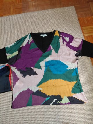 Lote 2 Camisetas Trucco Talla M Verano Satinadas